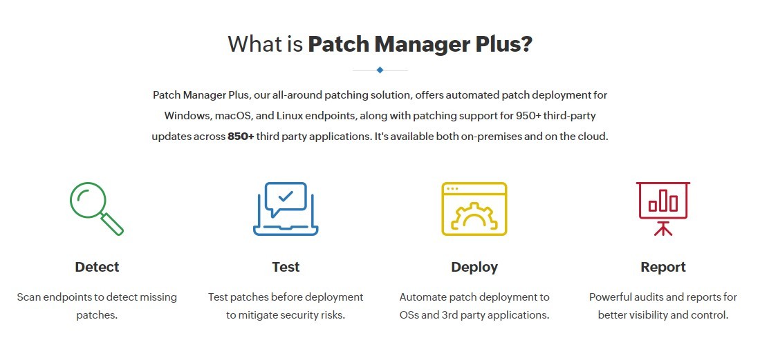 ManageEngine Patch Manager Plus