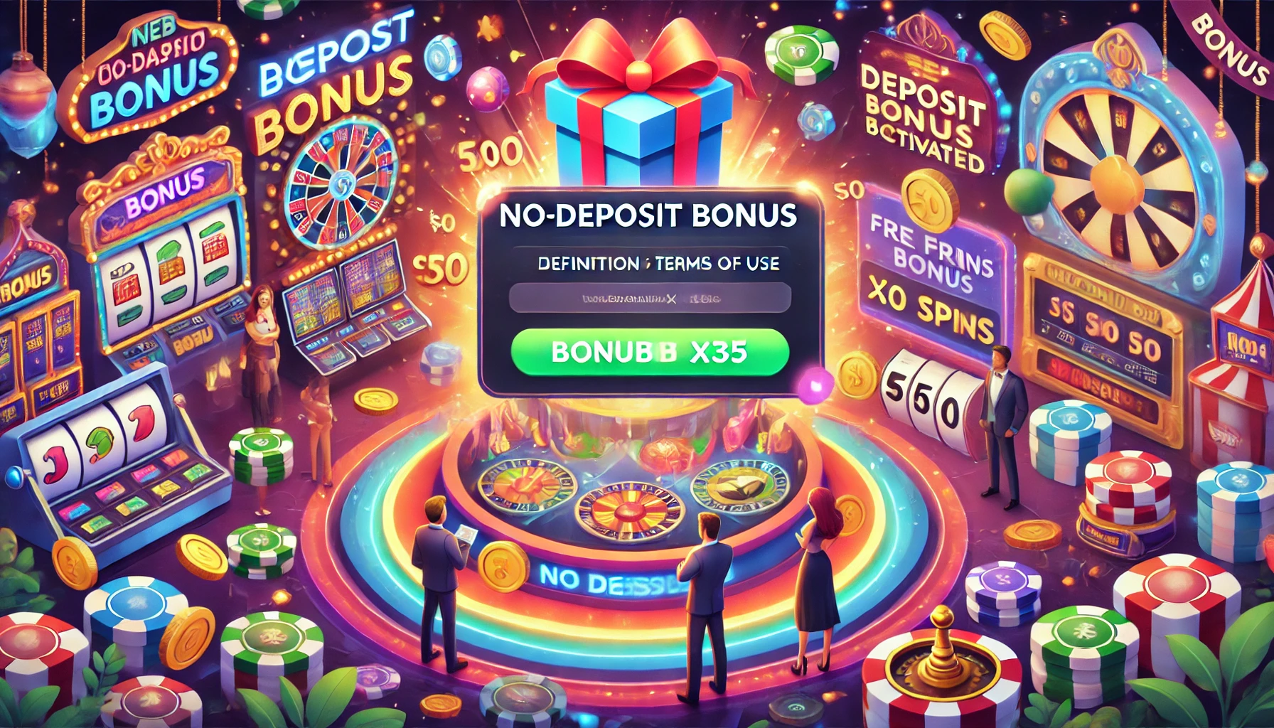 Веб-казино с бездепозитными бонусами: определение и условия использования